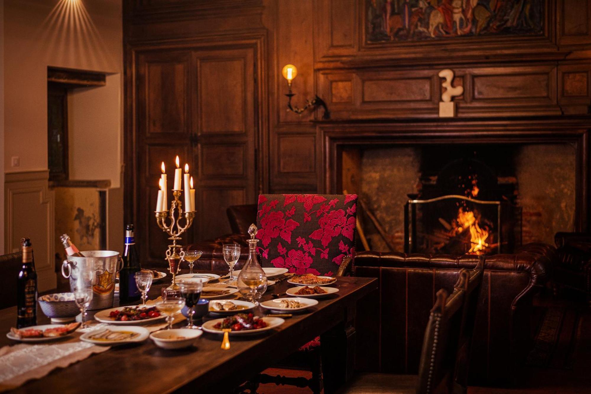 Manoir De Laroque Delprat Bed & Breakfast Autoire ภายนอก รูปภาพ