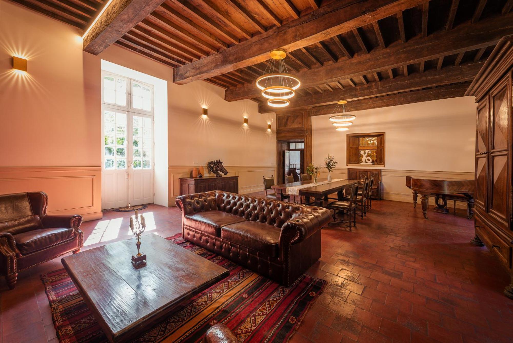 Manoir De Laroque Delprat Bed & Breakfast Autoire ภายนอก รูปภาพ
